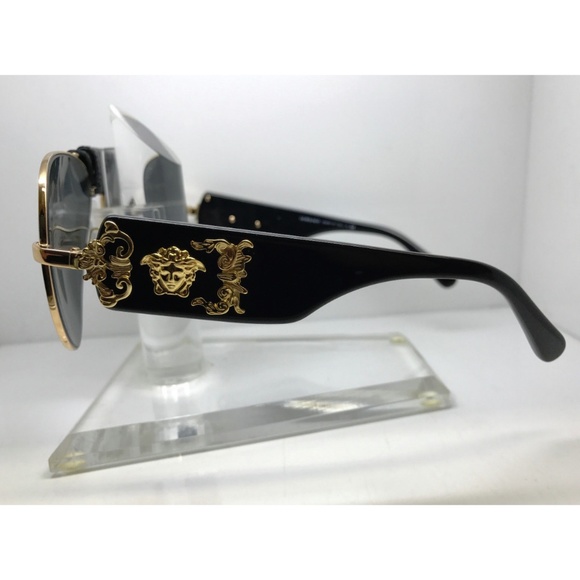 NWT Authentic Versace Gold Pilot Aviators - Picture 5 of 8